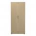 Jemini Wooden Cupboard 800x450x1800mm White/Maple KF810735 KF810735