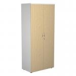 Jemini Wooden Cupboard 800x450x1800mm WhiteMaple KF810735 KF810735