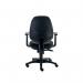 Astin Nesta Operator Chair with Adjustable Arms 590x900x1050mm Charcoal KF810777 KF810777