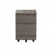 Jemini 2 Drawer Mobile Pedestal 404x500x595mm Grey Oak KF81079 KF81079