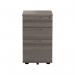 Jemini 3 Drawer Under Desk Pedestal 404x500x690mm Grey Oak KF81081 KF81081