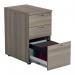 Jemini Essentials 3 Drawer Desk High Pedestal 404x600x730mm Grey Oak KF81088 KF81088