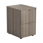 Jemini Essentials 2 Drawer Filing Cabinet 464x600x710mm Grey Oak KF81090 KF81090