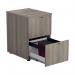 Jemini Essentials 2 Drawer Filing Cabinet 464x600x710mm Grey Oak KF81090 KF81090