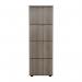 Jemini Essentials 4 Drawer Filing Cabinet 464x600x1365mm Grey Oak KF81091 KF81091