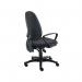 Astin Nesta Operator Chair with Fixed Arms 590x900x1050mm Charcoal KF810937 KF810937