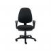 Astin Nesta Operator Chair with Fixed Arms 590x900x1050mm Black KF810947 KF810947