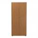 Jemini Wooden Cupboard 800x450x1800mm White/Nova Oak KF810971 KF810971