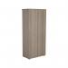 Jemini Wooden Bookcase 800x450x1800mm Grey Oak KF810995 KF810995