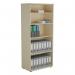 Jemini Wooden Bookcase 800x450x1800mm Maple KF811008 KF811008