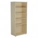 Jemini Wooden Bookcase 800x450x1800mm Maple KF811008 KF811008