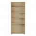 Jemini Wooden Bookcase 800x450x1800mm Maple KF811008 KF811008