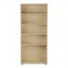 Jemini Wooden Bookcase 800x450x1800mm Maple KF811008 KF811008