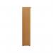 Jemini Wooden Bookcase 800x450x2000mm Beech KF811039 KF811039
