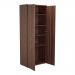 Jemini Wooden Cupboard 800x450x2000mm Dark Walnut KF811053 KF811053