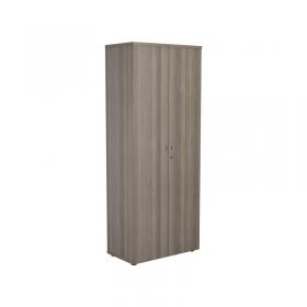 VOW Jemini Wooden Cupboard 800x450x2000mm Grey Oak KF811060 KF811060