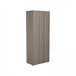 VOW Jemini Wooden Cupboard 800x450x2000mm Grey Oak KF811060 KF811060