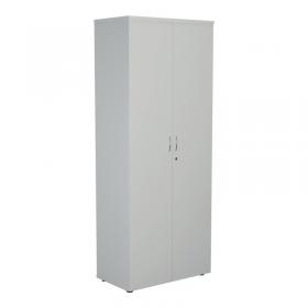 VOW Jemini Wooden Cupboard 800x450x2000mm White KF811091 KF811091