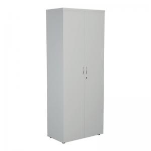 VOW Jemini Wooden Cupboard 800x450x2000mm White KF811091 KF811091