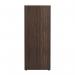 Jemini Wooden Cupboard 800x450x2000mm White/Dark Walnut KF811114 KF811114