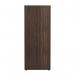Jemini Wooden Cupboard 800x450x2000mm WhiteDark Walnut KF811114 KF811114