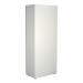 Jemini Wooden Cupboard 800x450x2000mm WhiteDark Walnut KF811114 KF811114