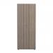 Jemini Wooden Cupboard 800x450x2000mm White/Grey Oak KF811121 KF811121