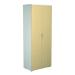Jemini Wooden Cupboard 800x450x2000mm White/Maple KF811138