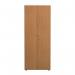 Jemini Wooden Cupboard 800x450x2000mm White/Nova Oak KF811145 KF811145