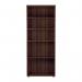 Jemini Wooden Bookcase 800x450x2000mm Dark Walnut KF811152 KF811152