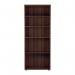 Jemini Wooden Bookcase 800x450x2000mm Dark Walnut KF811152 KF811152