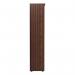 Jemini Wooden Bookcase 800x450x2000mm Dark Walnut KF811152 KF811152