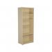 Jemini Wooden Bookcase 800x450x2000mm Maple KF811176 KF811176