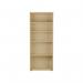 Jemini Wooden Bookcase 800x450x2000mm Maple KF811176 KF811176
