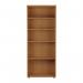 Jemini Wooden Bookcase 800x450x2000mm Nova Oak KF811183 KF811183