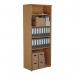 Jemini Wooden Bookcase 800x450x2000mm Nova Oak KF811183 KF811183