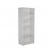 Jemini Wooden Bookcase 800x450x2000mm White KF811190 KF811190