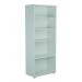 Jemini Wooden Bookcase 800x450x2000mm White KF811190