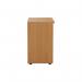 Jemini Wooden Bookcase 800x450x730mm Beech KF811206 KF811206