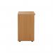 Jemini Wooden Bookcase 800x450x730mm Beech KF811206 KF811206