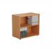 Jemini Wooden Bookcase 800x450x730mm Beech KF811206 KF811206