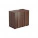 Jemini Wooden Cupboard 800x450x730mm Dark Walnut KF811220 KF811220