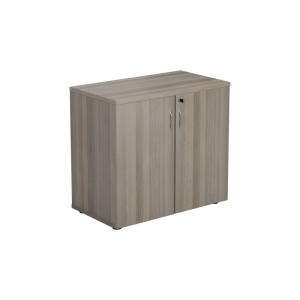 VOW Jemini Wooden Cupboard 800x450x730mm Grey Oak KF811237 KF811237