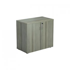 Jemini Wooden Cupboard 800x450x730mm Grey Oak KF811237 KF811237