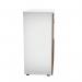 Jemini Wooden Cupboard 800x450x730mm White/Dark Walnut KF811282 KF811282