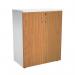 Jemini Wooden Cupboard 800x450x730mm White/Nova Oak KF811312 KF811312