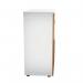 Jemini Wooden Cupboard 800x450x730mm WhiteNova Oak KF811312 KF811312