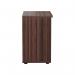 Jemini Wooden Bookcase 800x450x730mm Dark Walnut KF811329 KF811329