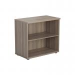 Jemini Wooden Bookcase 800x450x730mm Grey Oak KF811336 KF811336