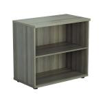 Jemini Wooden Bookcase 800x450x730mm Grey Oak KF811336 KF811336